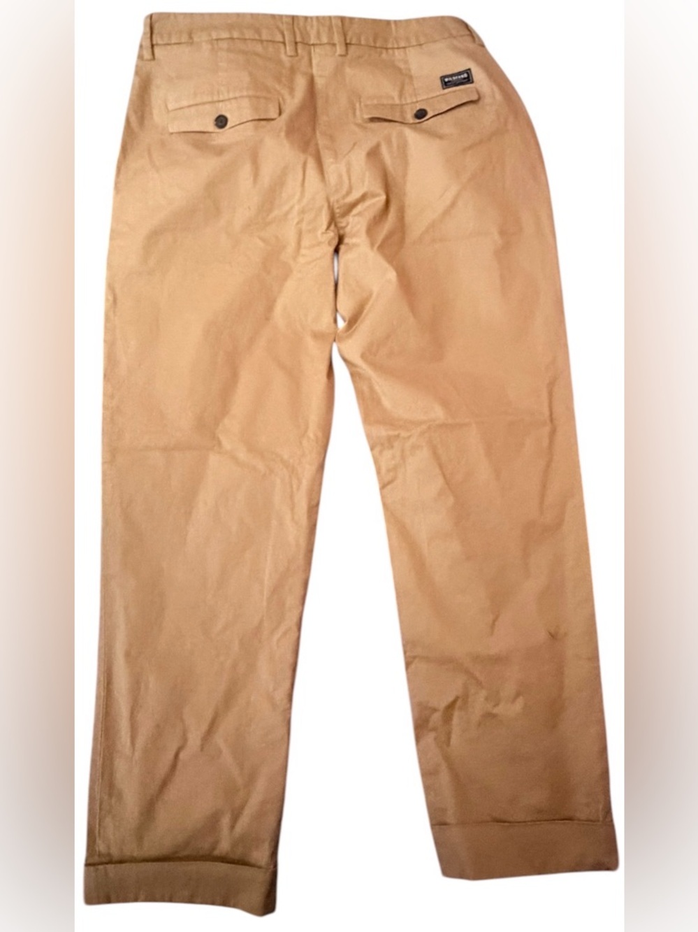 Wildfang Khaki Tan Straight-Leg Pants - Picture 2 of 2
